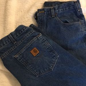 Men’s Carhartt Jeans Lot of 2